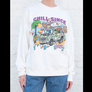 Chill since 1993 crewneck
